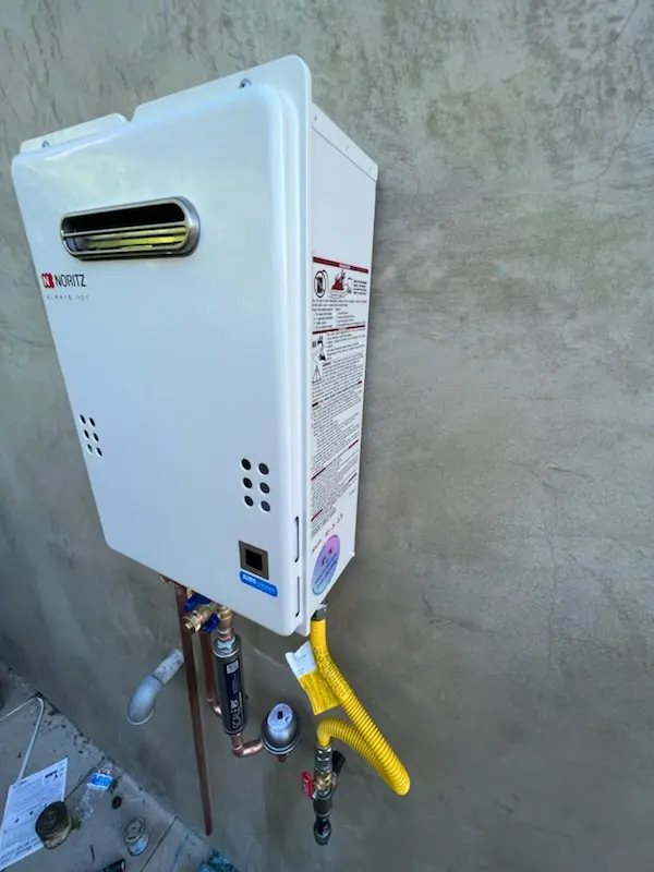 Tankless water heater installation for Round Mountain homes